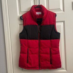Calvin Klein Women's Bold Red and Black Vest